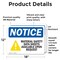 Signmission 12 in Height, 18 in Width, Vinyl Decal, Rectangle OS-2PACK-NS-D-1218-L-17047 - alternate 3